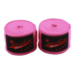 Bandage boxe femme 3 ou 5 mètres rose Anotherboxer - Vignette | SacDeFrappe.fr
