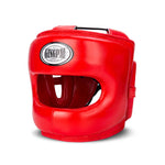 Casque boxe anglaise protection nez Rouge Gingpai - Vignette | SacDeFrappe.fr