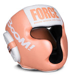 Casque boxe femme orange Gingpai - Vignette | SacDeFrappe.fr