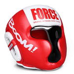 Casque boxe femme rouge Gingpai - Vignette | SacDeFrappe.fr