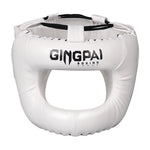 Casque boxe protection nez blanc Gingpai - Vignette | SacDeFrappe.fr