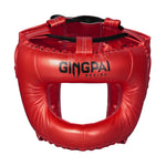 Casque boxe protection nez rouge Gingpai - Vignette | SacDeFrappe.fr