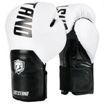 Gants de Boxe 10 oz Blancs et Noirs Laststand - Vignette | SacDeFrappe.fr