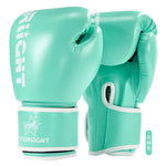 Gants de boxe verts inscription blanche Starlight - Vignette | SacDeFrappe.fr