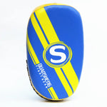 Pao de boxe bleu et jaune Quansheng - Vignette | SacDeFrappe.fr