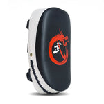 Pao de boxe noir et blanc avec dragon rouge - Vignette | SacDeFrappe.fr