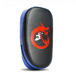 Pao de boxe noir et bleu avec dragon rouge - Vignette | SacDeFrappe.fr