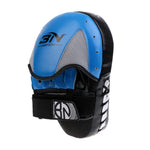 Patte d'ours de boxe bleue et noire BN - Vignette | SacDeFrappe.fr