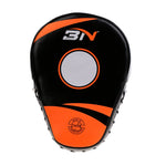 Patte d'ours de boxe orange et noire BN - Vignette | SacDeFrappe.fr