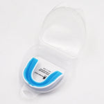 Protège dents boxe bleu clair et blanc Warrior First - Vignette | SacDeFrappe.fr