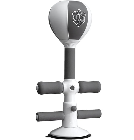 Punching ball de bureau avec supports pour pieds