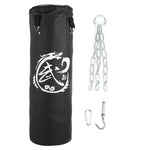 Sac de frappe suspendu noir de 80cm avec dragon stylisé - Vignette | SacDeFrappe.fr