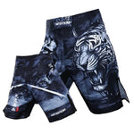 Short MMA gris - Vignette | SacDeFrappe.fr