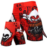 Short MMA rouge - Vignette | SacDeFrappe.fr