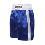 Short boxe anglaise bleu avec bandes latérales blanches Anotherboxer - Vignette | SacDeFrappe.fr