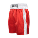 Short boxe anglaise rouge avec bandes latérales blanches Anotherboxer - Vignette | SacDeFrappe.fr