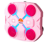 Music Boxing Machine Bluetooth carrée 4 cibles noire ou rose avec Gants de Boxe - Vignette | SacDeFrappe.fr