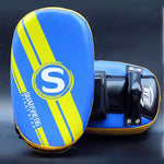 Pao de boxe bleu et jaune Quansheng - Vignette | SacDeFrappe.fr