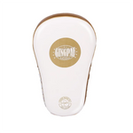 Patte d'ours de boxe blanche et dorée Gingpai - Vignette | SacDeFrappe.fr