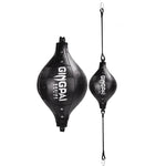 Punching ball suspendu - Ballon double élastiques Gingpai conique en PU - Vignette | SacDeFrappe.fr