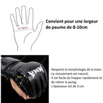 Gants de MMA jaunes avec inscription MMA noire - Vignette | SacDeFrappe.fr
