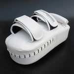 Pao de boxe blanc avec inscription argentée Qushengbox - Vignette | SacDeFrappe.fr