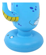 Punching ball gonflable dinosaure bleu et jaune - Vignette | SacDeFrappe.fr