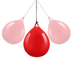Punching ball suspendu - Pendule rouge de 22cm à remplir d'eau - Vignette | SacDeFrappe.fr