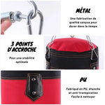 Sac de frappe suspendu enfant rouge de 49 cm avec inscriptions chinoises - Vignette | SacDeFrappe.fr
