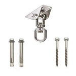 Support de sac de frappe - Trois types - 1 ou 2 axes de rotation en acier inoxydable - Vignette | SacDeFrappe.fr