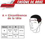 Casque boxe française noir Gingpai - Vignette | SacDeFrappe.fr