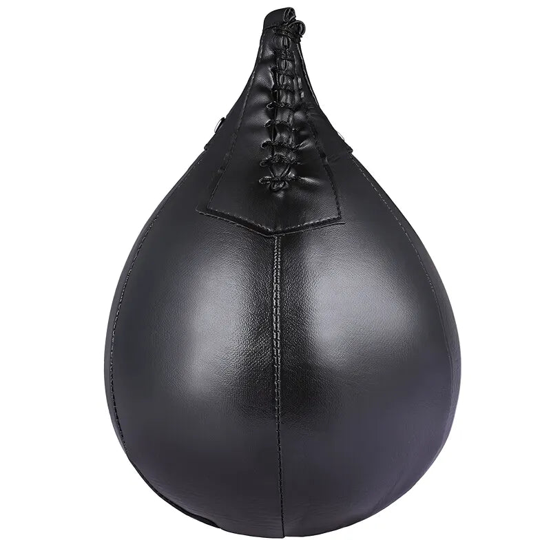 Vue arrière de la poire de boxe en PU