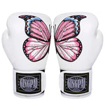 Gants de boxe femme papillon rose et bleu - Vignette | SacDeFrappe.fr