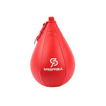 Poire de Vitesse sans fixation en PU Rouge, noir ou gris - 26cm - Gonflable - Vignette | SacDeFrappe.fr