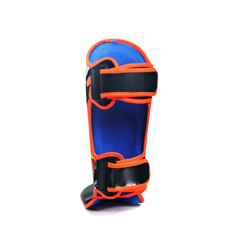 Protège-tibias de boxe pour enfants BN 3-11Y noir - vue arrière