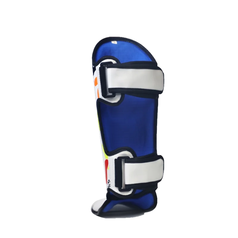 Protège-tibias de boxe pour enfants BN 3-11Y blanc - vue arrière