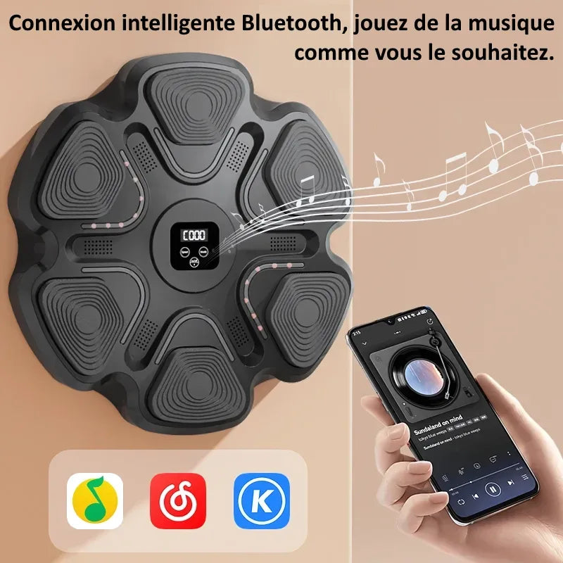 Connexion Bluetooth de la Music Boxing Machine
