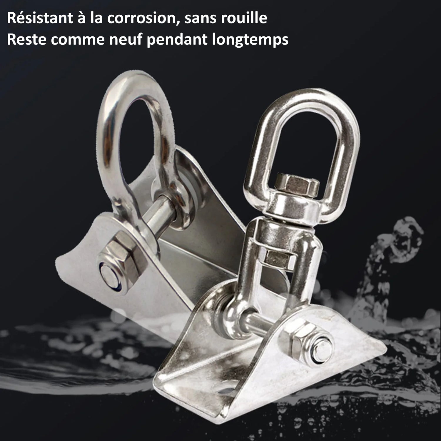 Support de sac de frappe en acier inoxydable 304 résistant à la corrosion, sans rouille, reste comme neuf pendant longtemps.