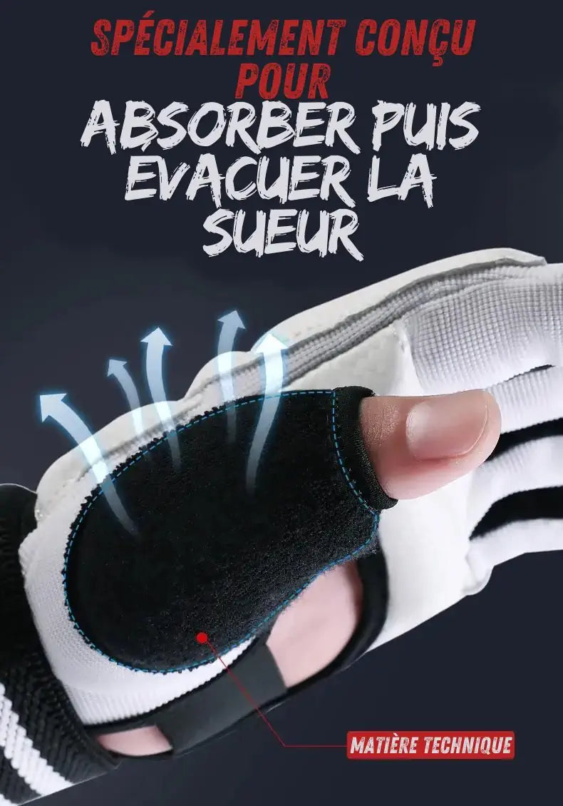 Gants de boxe Saikang absorbant la sueur
